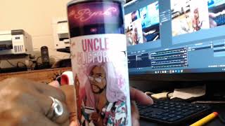 How to add to a tumbler you have already sublimated to the Cricut Mini Easy Press [upl. by Nodnart309]