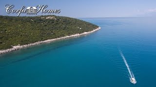 Stunning seafront estate with absolute privacy NorthEast Corfu [upl. by Nrobyalc968]