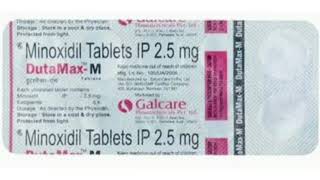 DutaMax M Tablets Minoxidil Tablets IP 25 mg [upl. by Aala]