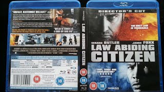 Law Abiding Citizen Directors Cut BluRay Product Review [upl. by Eenahs416]