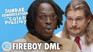 FIREBOY DML Sundae Conversation with Caleb Pressley [upl. by Clemen]