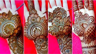 Top  4 Latest Easy Arabic Fronthand mehndi design  Simple mehndi design  mehndi design Mehandi [upl. by Loyce]