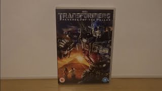 Transformers Revenge Of The Fallen UK DVD Unboxing [upl. by Anisamot675]