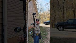 What do you think of how I grip the bow archery archerylife outdoors archerybow targetarchery [upl. by Acirt]