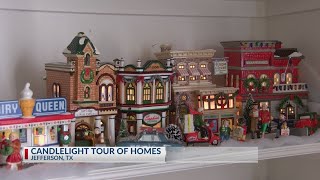 Lavish historic homes glimmer for Jefferson Candlelight Tour of Homes [upl. by Ifill]