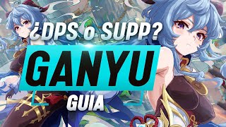 ¿GANYU DPS o SUPPORT  Análisis de Ganyu  Genshin Impact [upl. by Eeliah]