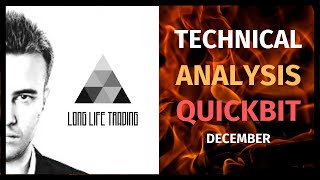 Technical analysis on QuickBit  December [upl. by Airtina]