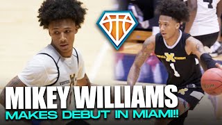 Mikey Williams COMES TO MIAMI for Vertical Academy Debut at KT Classic [upl. by Shanna581]