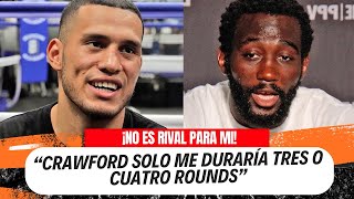 DAVID BENAVIDEZ DESTRUIRÍA A TERENCE CRAWFORD EN TRES O CUATRO ASALTOS [upl. by Joachima746]