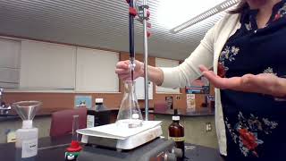 Redox titration of hydrogen peroxide [upl. by Kanya]