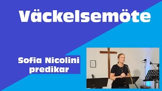 Väckelsemöte  Sofia Nicolini predikar [upl. by Adnawot]