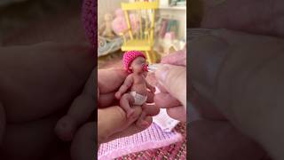 Tiny Silicone doll [upl. by Modestia]