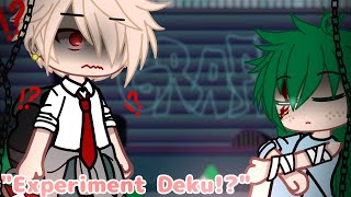 quotExperiment Dekuquot  Experiment Deku AU  Bakudeku  Mini movie [upl. by Bekelja]