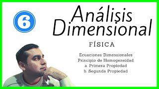 Ecuaciones dimensionales  Principio de Homogeneidad  Física  Matemath [upl. by Sena231]