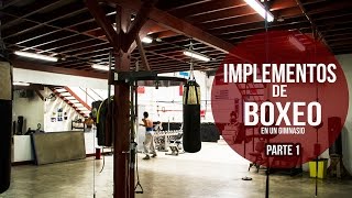 Implementos de boxeo en un GIMNASIO I [upl. by Mylan82]