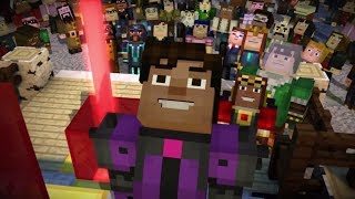 Minecraft Story Mode  The Complete Adventure  Episode 4  A Block and a Hard Place [upl. by Hnoj]