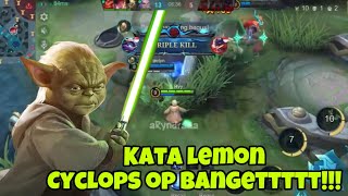 CYCLOPS AFTER BUFF OP BANGETTTTT mobilelegends mlbb mlbbcreatorcamp [upl. by Ysabel779]