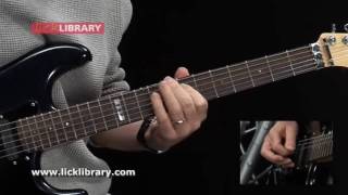 Metallica  Enter Sandman  Guitar Solo Performance  Metallica Guitar Lessons  Licklibrary [upl. by Ben]