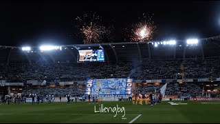 IFK Göteborg  Kalmar FF 2024  Fyrverkerier  Oktoberkamraterna 10 år [upl. by Yllak]