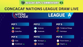 CONCACAF Nations League Draw  20242025  Group Stages  League A  Jamaica [upl. by Adnah]