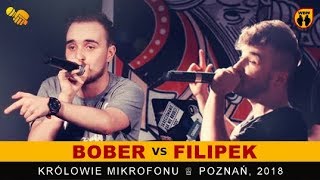 Filipek 🆚 Bober 🎤 Królowie Mikrofonu freestyle battle [upl. by Lugar]