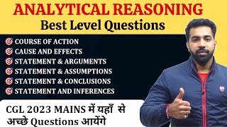 Analytical Reasoning Practice Ques for All SSC Exams by Kamal Sir cgl2023 e1coachingcenter [upl. by Ayekal]