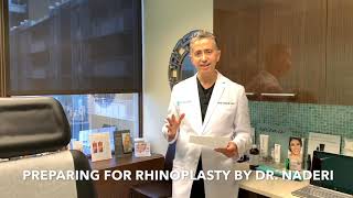 Preparing for Rhinoplasty Pre and Post Op Instructions [upl. by Adnamor]