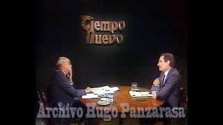 Juicio a las Juntas  Tiempo Nuevo10 de Dic Bernardo Neustadt y Mariano Grondona Julio a Dic 1985 [upl. by Ahsenor]