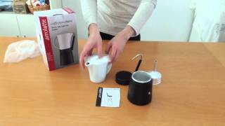 Aerolatte Cafe Porcellana  Unboxing [upl. by Ramunni]