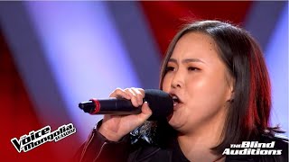 AltanzulU  quotSekhuun salkhiquot  Blind Audition  The Voice of Mongolia S2 [upl. by Vanessa]