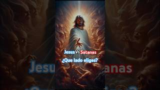 Jesus vs satanas Que lado eliges bible biblia jesus misterio [upl. by Rhyner592]