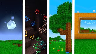 Top 5 Texturas para o Minecraft Survival 121 [upl. by Naujaj450]