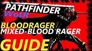 Pathfinder WotR  MixedBlood Rager Bloodrager Starting Build  Beginners Guide 2021 1080p HD [upl. by Oaks]