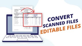 How to Convert Scanned Files into Editable and Searchable Text Using OCR [upl. by Asilana235]