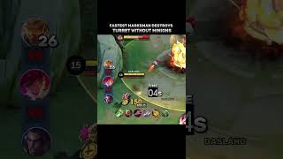 PUSH TURRET WITHOUT MINION MARLSMAN [upl. by Humfrid]