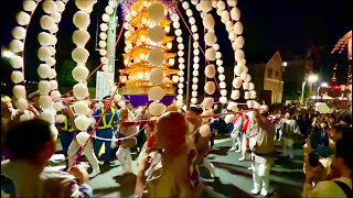 Oeshiki Festival at Ikegami Honmonji Temple japan japanwalk japanfestival 4K [upl. by Elianora]