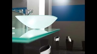 Glass Top Bathroom Vanity [upl. by Yadseut]