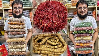 ১০০০ টাকা কেজি ড্রাইফ্রুট ৫০০ টাকা কেজি চিয়াসিড 👍 পাইকারি দামে বাদাম মসলা ত্বীনফল জাফরান 👍 [upl. by Anay]