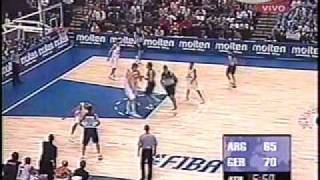 argentina alemania basquet 2002 2 [upl. by Nyre]