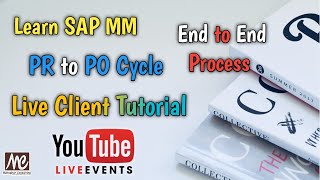 PR to PO process in sap  sap mm live project training  sap mm procurement cycle  SAP free course [upl. by Ecnahc]