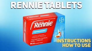 Rennie tablets how to use How and when to take it Who cant take rennie [upl. by Kai]