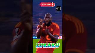 Uefa Avrupa Ligi As Roma Lukaku Gol football goals uel fyp viralvideo [upl. by Akenet]