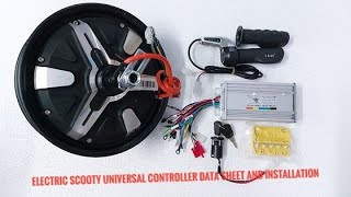 How To New Wireless Controller Install in Electric Bike  How to Install CONTROLLER WIRING DIAGRAM [upl. by Acissey319]