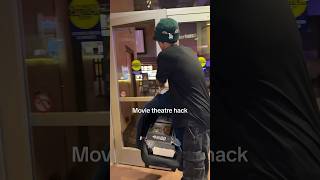 Movie theater hack they don’t want you to know 🤯 [upl. by Llenrac]