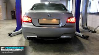 BMW E60 M5 V10 507hp Supersprint Exhaust par BRPerformance [upl. by Enelrahc]