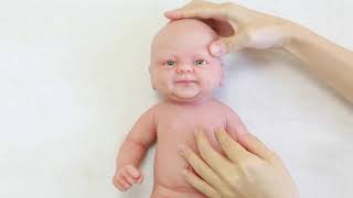 14 Inch Realistic Real Baby DollFull Body Silicone Baby Dolls Boy [upl. by Yoshio667]