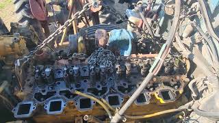 VALVE ADJUSTMENT AND JACOB BRAKE  3406B CAT engine Part 1Machine Healer [upl. by Athalla]