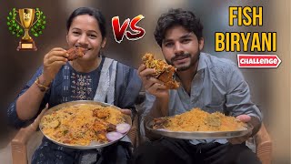 Fish biryani challenge with my mom krishnaveninagineni foodchallenge funny youtube [upl. by Torras]