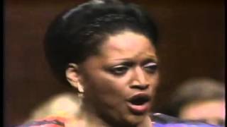 Jessye Norman Ich bin der Welt abhanden gekommen Ruckert Lieder 55 [upl. by Youlton]