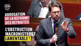 L’obstruction macroniste est lamentable [upl. by Lyrradal]